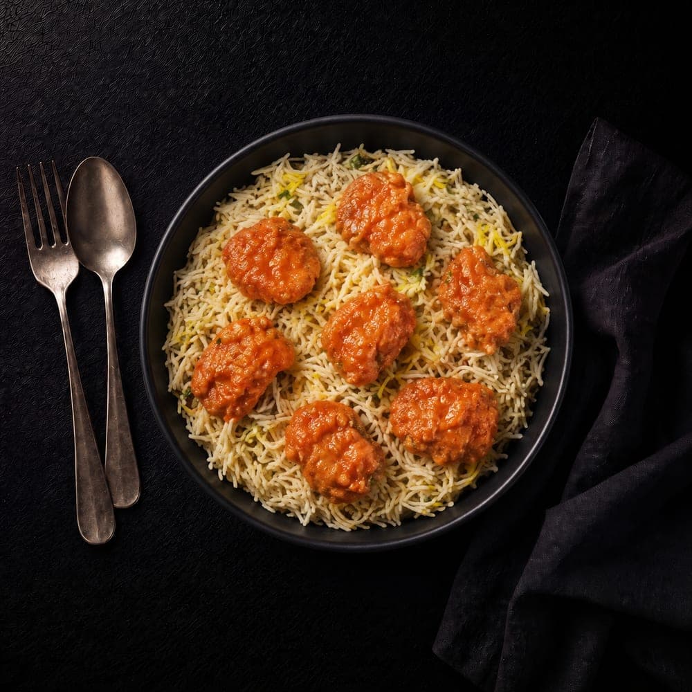 Popcorn Chicken with Signature Rice